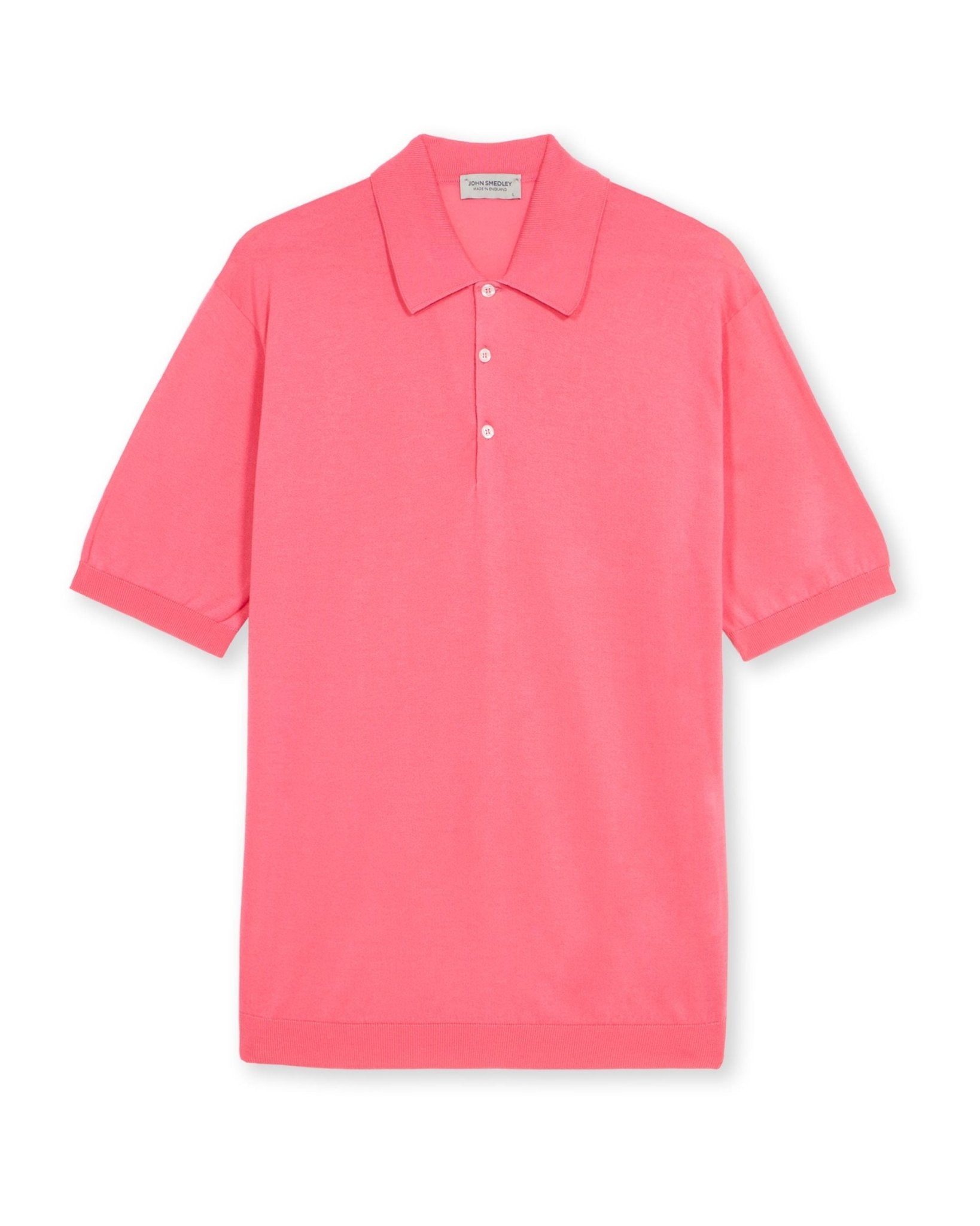 Polo Isis manica corta flamingo John Smedley - MONSIEUR