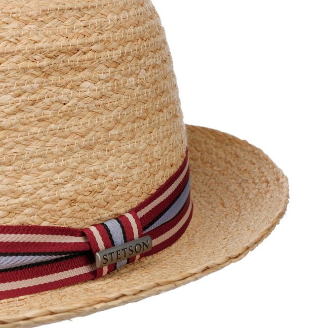 Pork Pie raffia Stetson - MONSIEUR