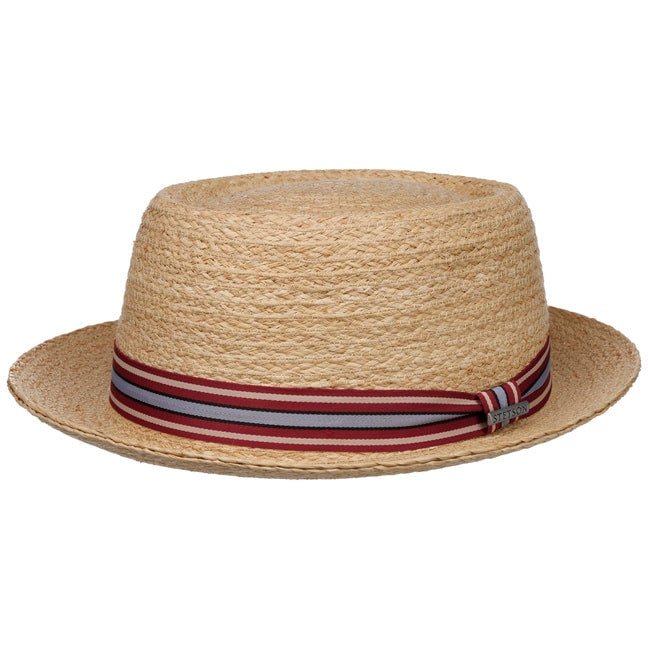 Pork Pie raffia Stetson - MONSIEUR