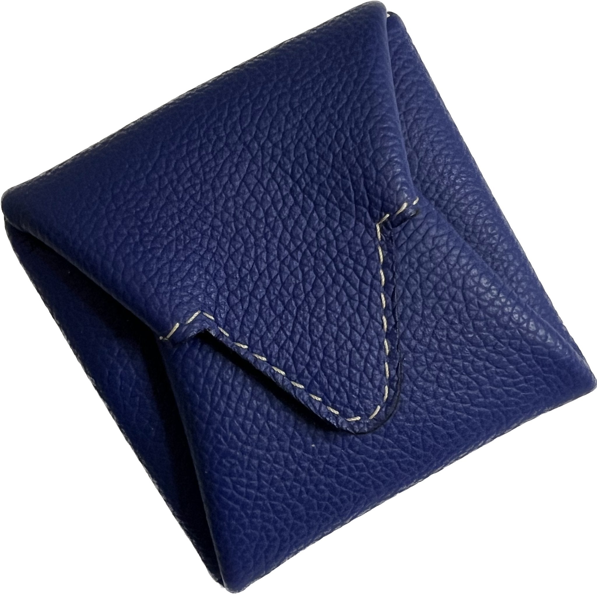 Portamonete pelle cobalto Monsieur - MONSIEUR