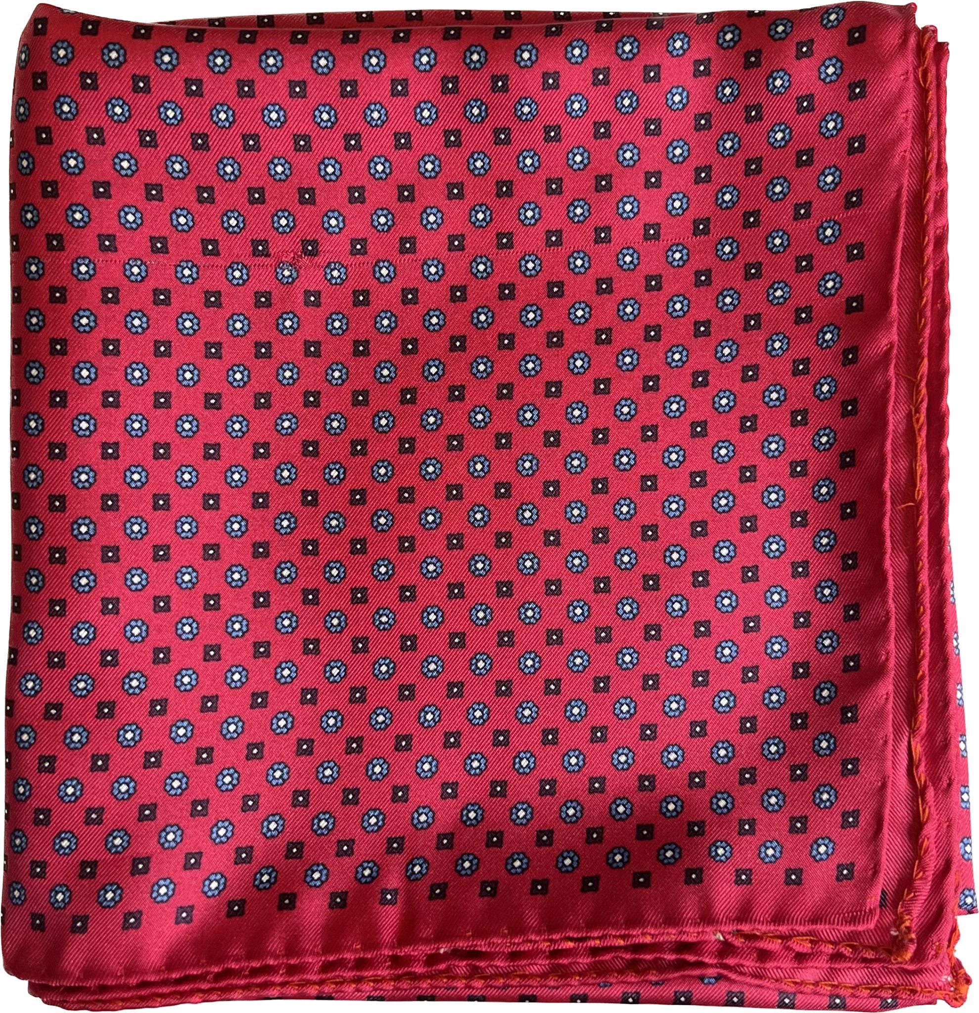 Sciarpa bandana seta fucsia fantasia cravatta Monsieur - MONSIEUR