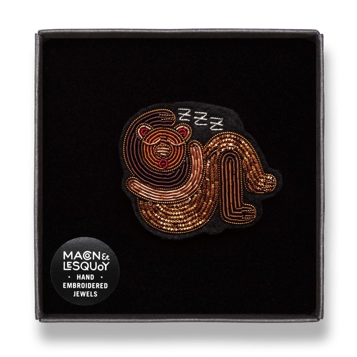 Spilla orso addormentato Macon & Lesquoy - MONSIEUR