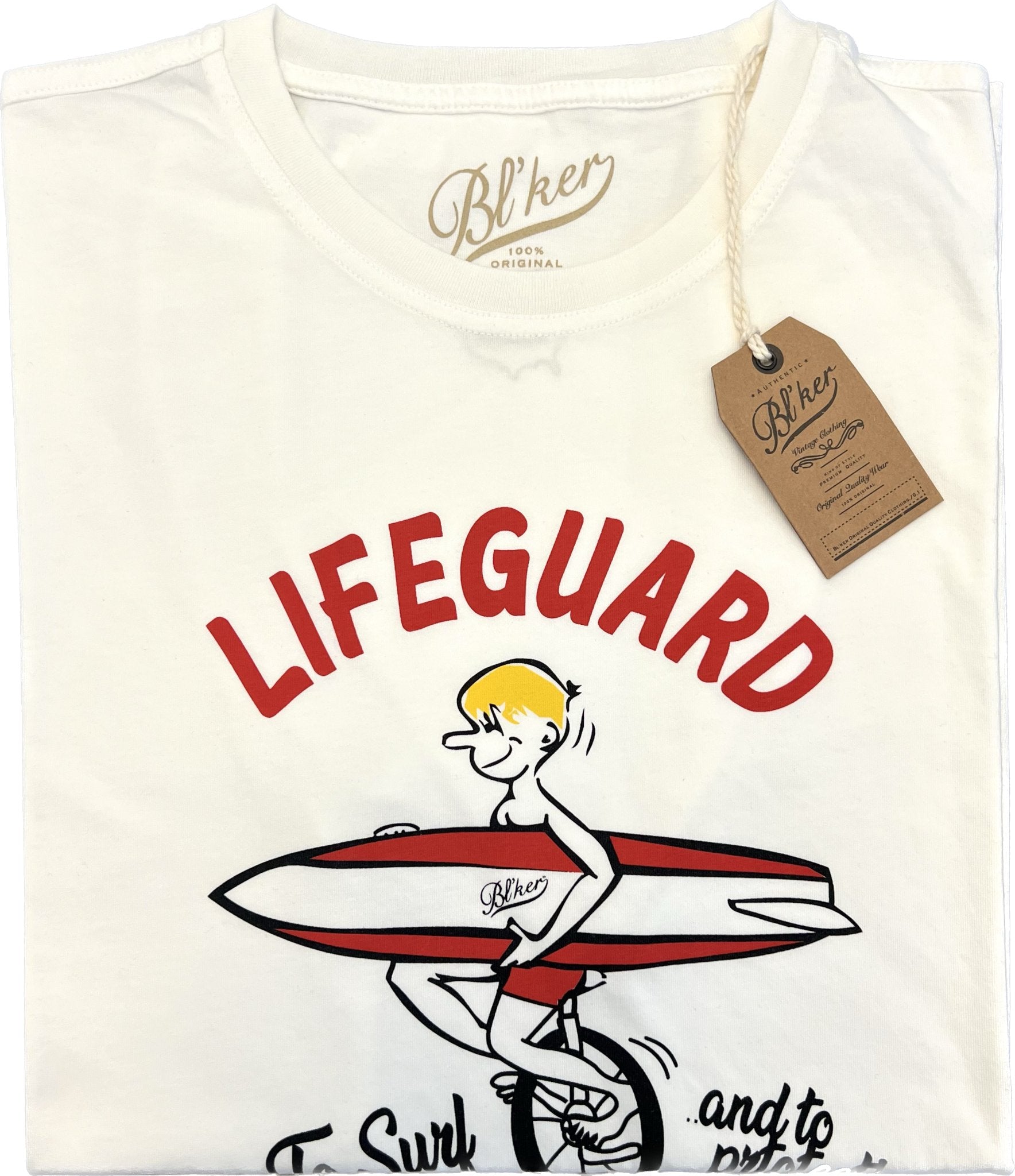 T-shirt cotone Lifeguard BL'KER - MONSIEUR