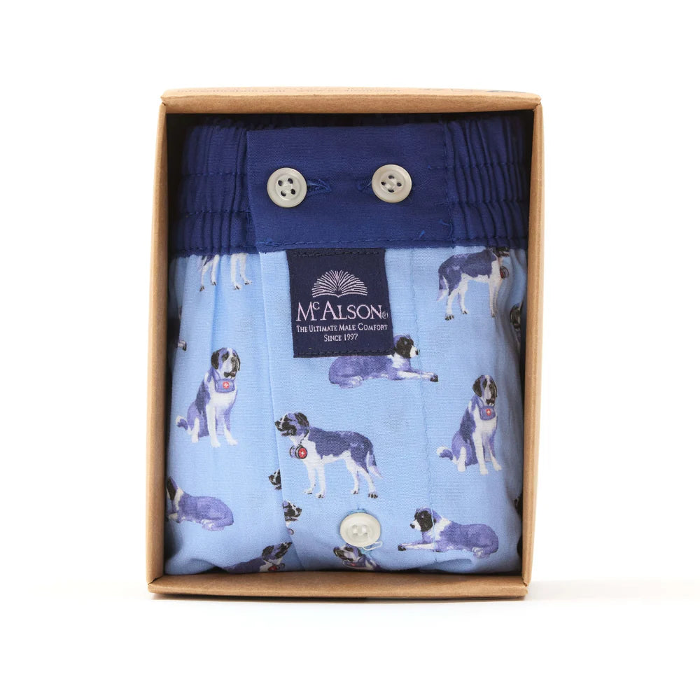 Boxer San Bernardo light blue McAlson