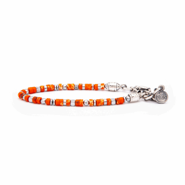 Bracciale Brasil arancione PON