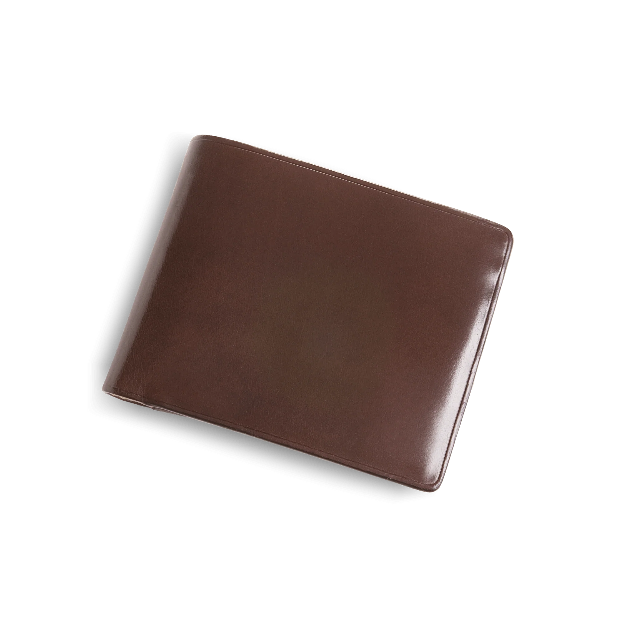 Portafoglio bifold con portamonete Dark brown "Il Bussetto"