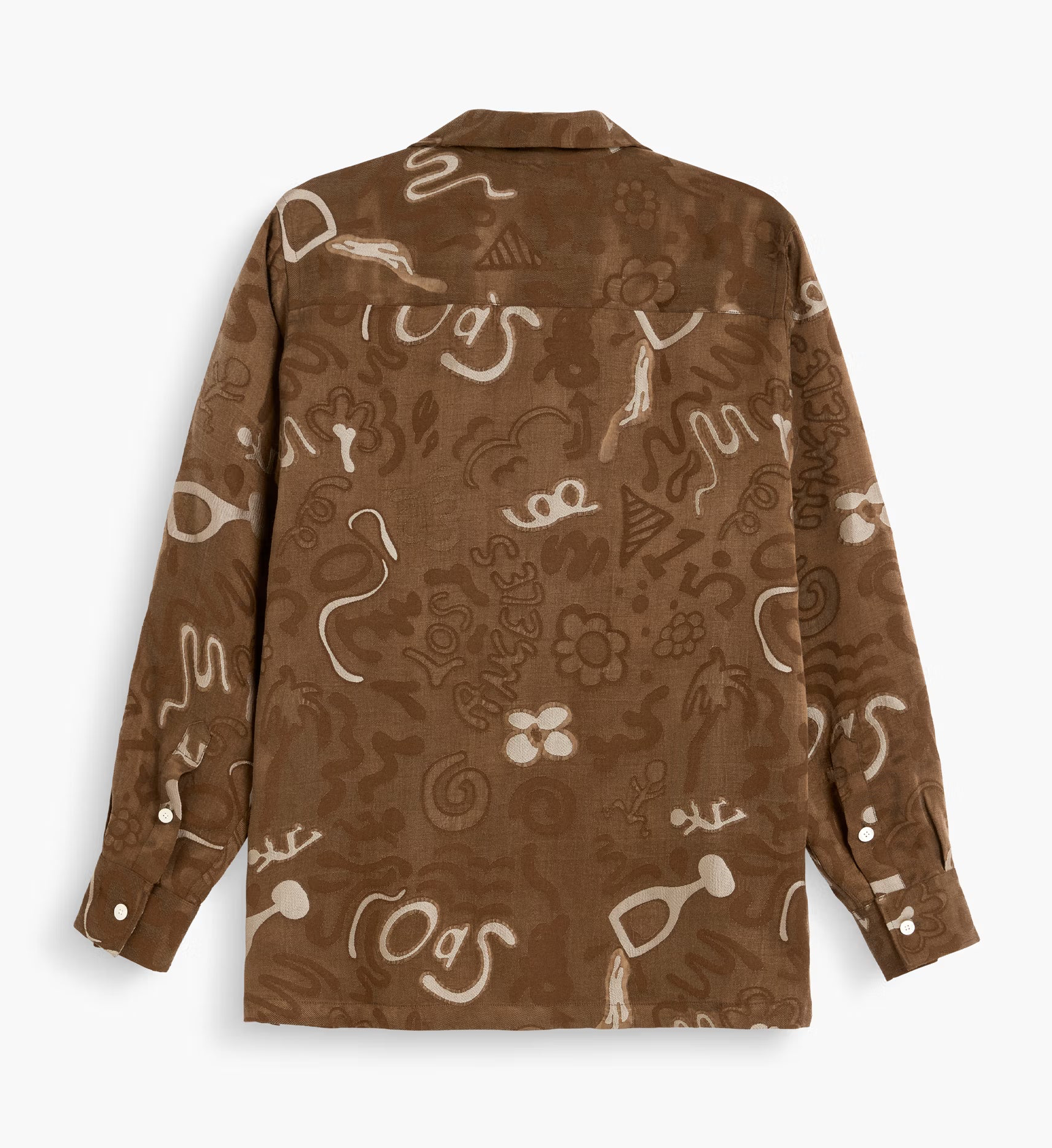 Camicia viscosa Memento Brillo manica lunga OAS