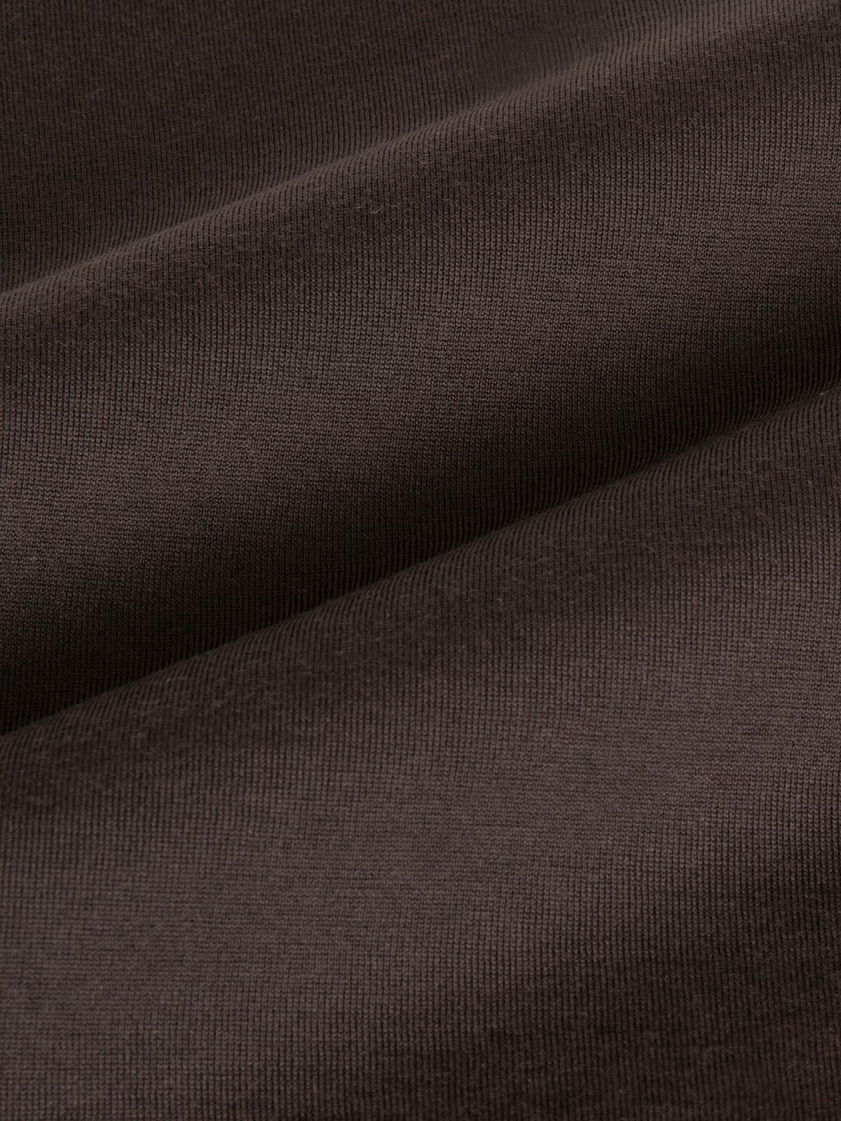 Polo dorset manica lunga extra fine merino wool Faulkner brown John Smedley