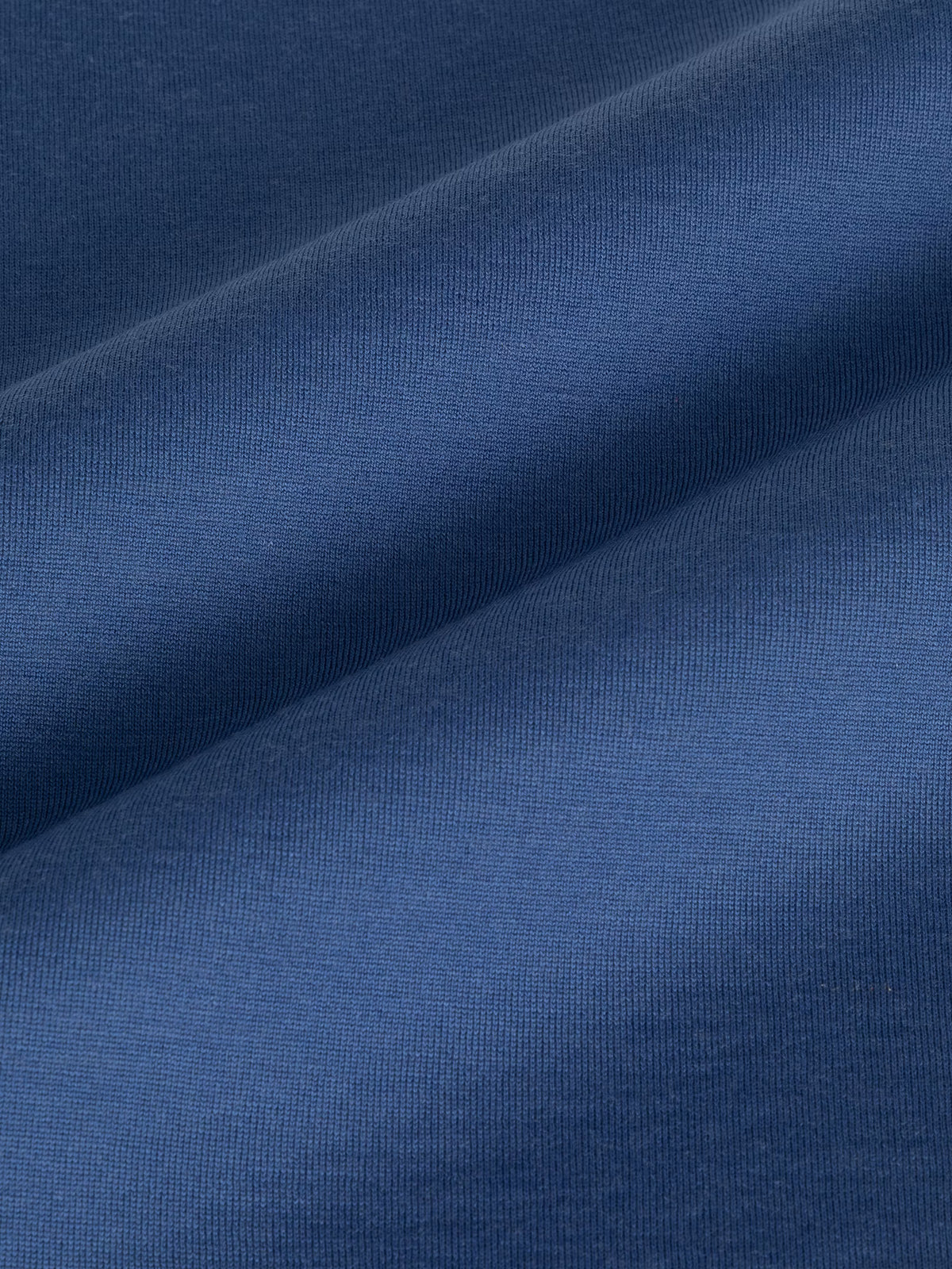 Polo dorset manica lunga extra fine merino wool Charles blue John Smedley
