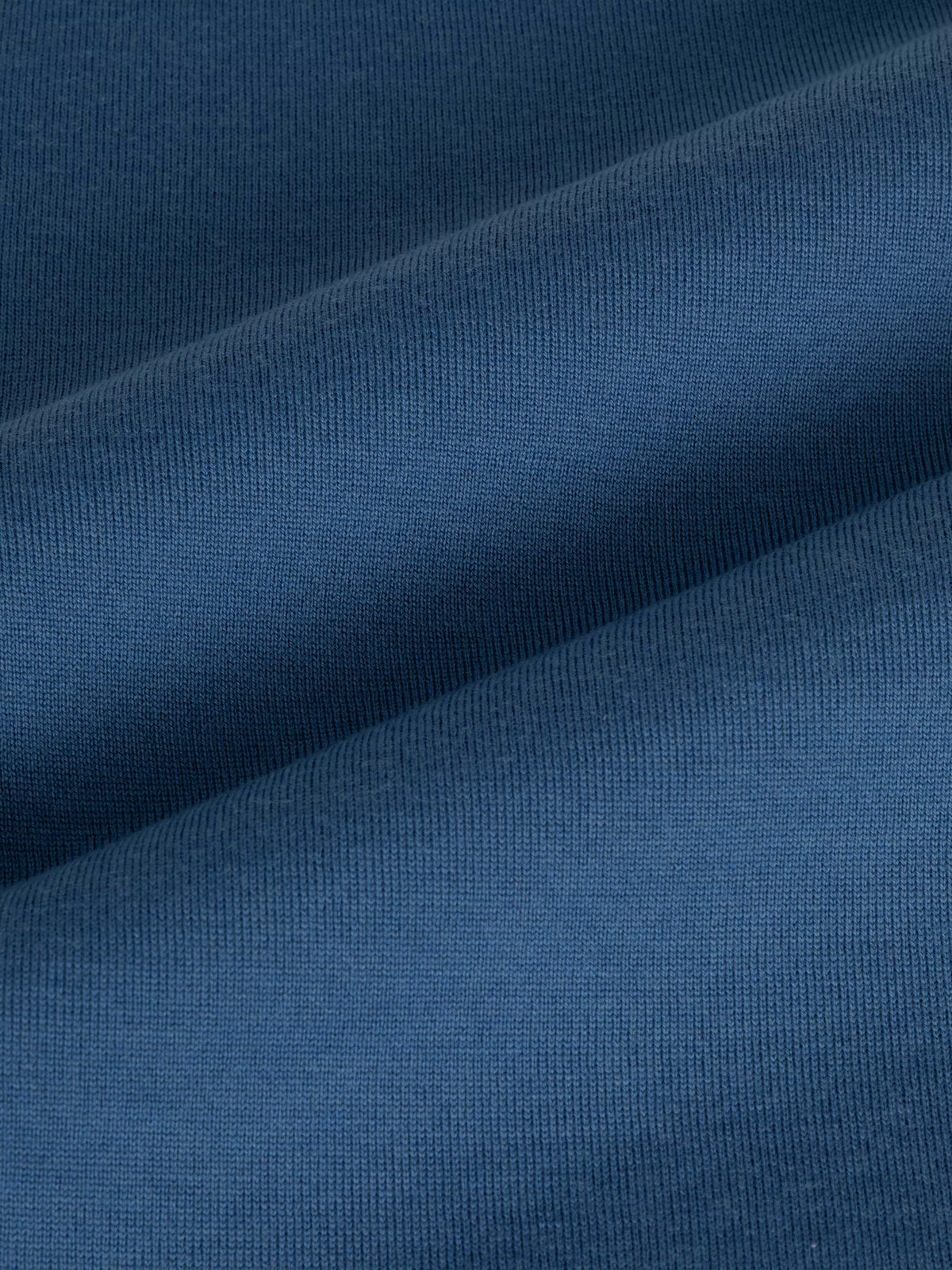 Girocollo Bobby a V extra fine merino wool teal firth John Smedley