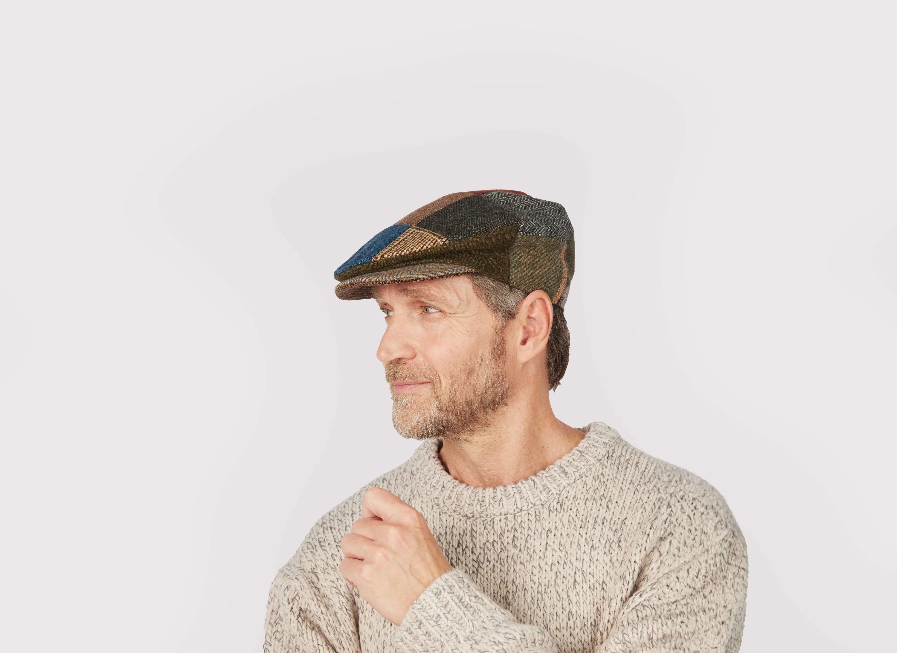 Coppola vintage patchwork tweed Hanna Hats