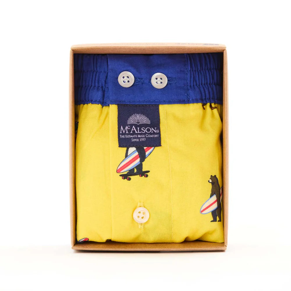 Boxer surf pals giallo McAlson