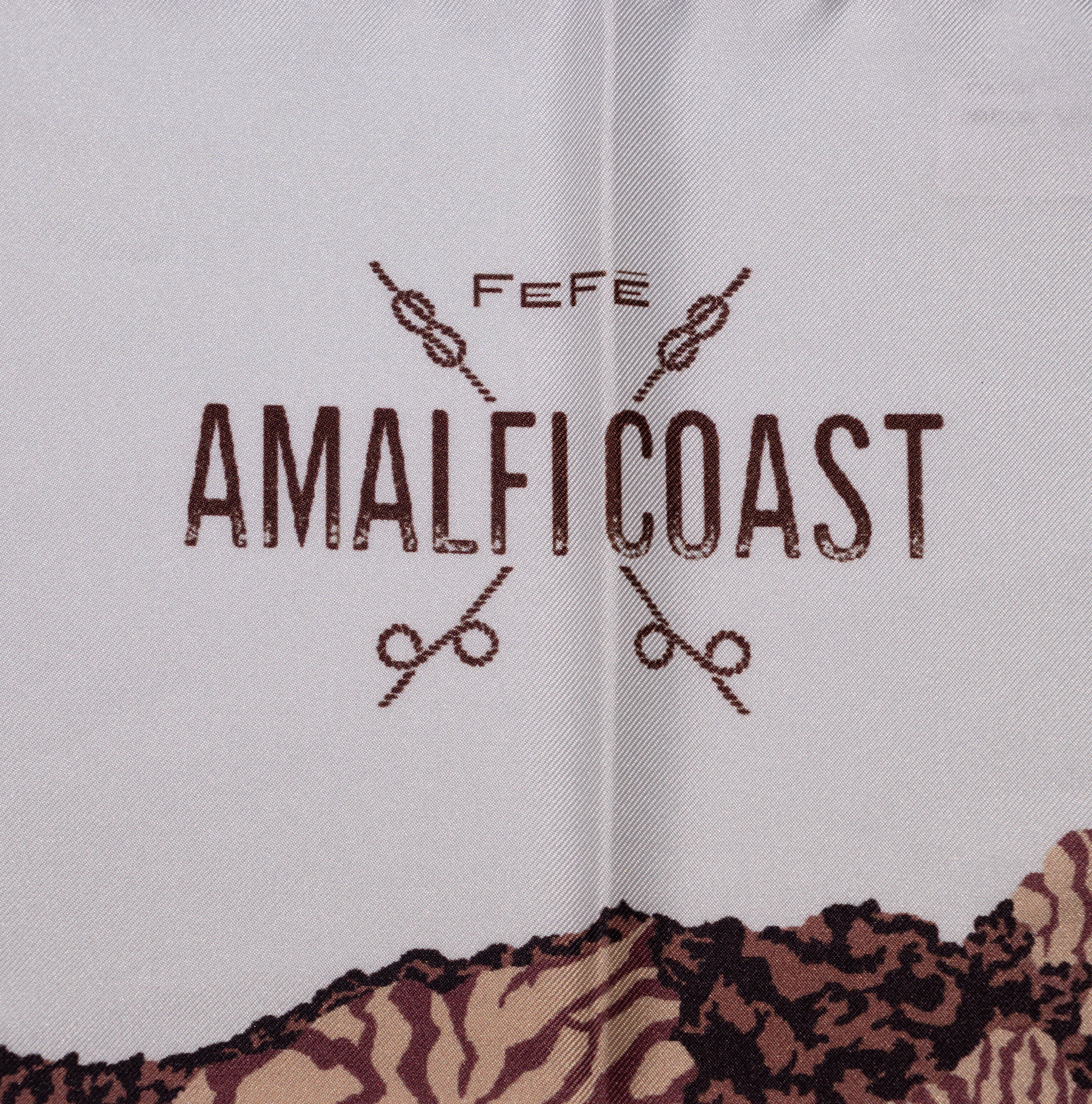 Pocket square seta Amalfi Fefè