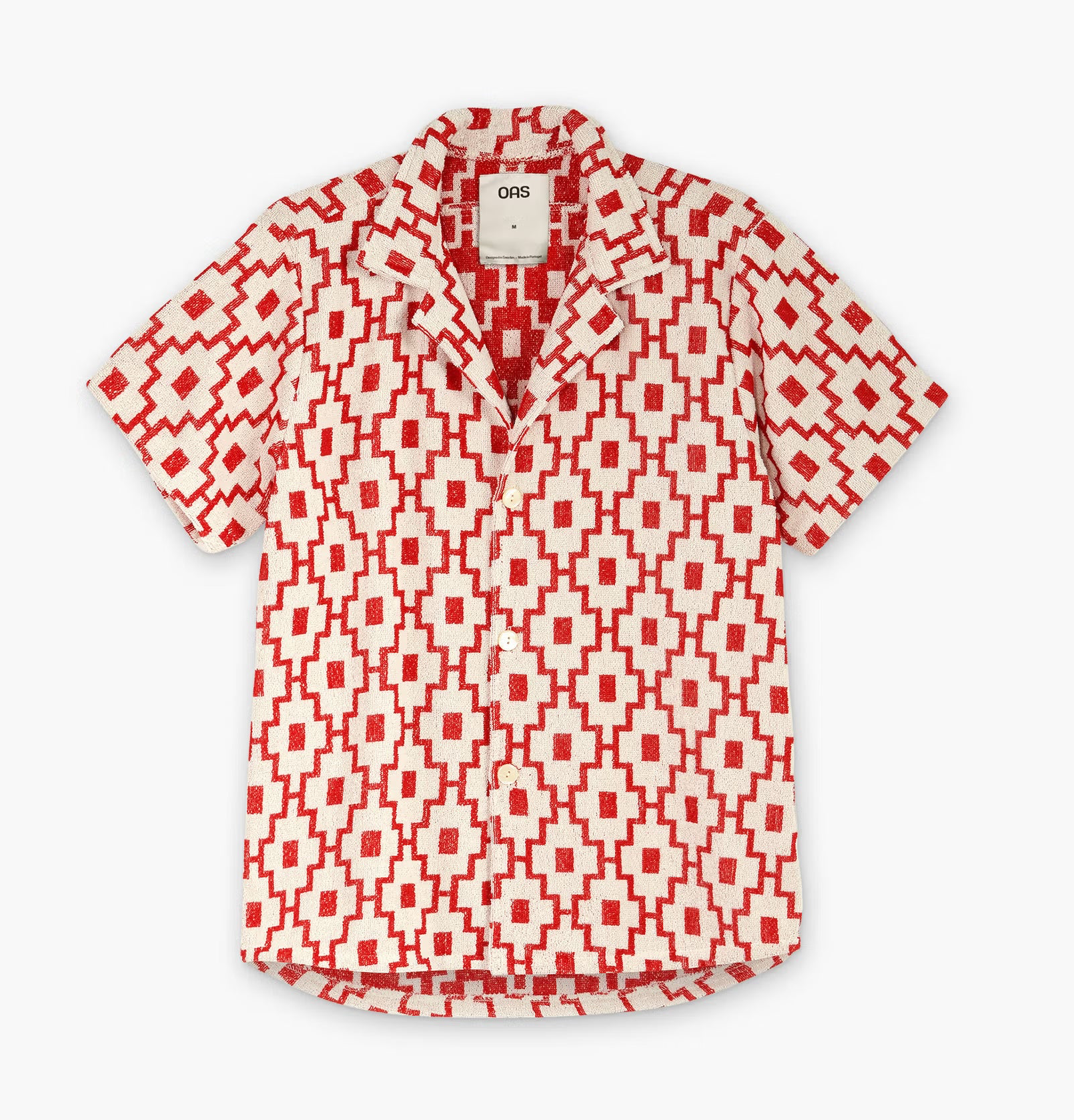 Camicia spugna jacquard Machu OAS