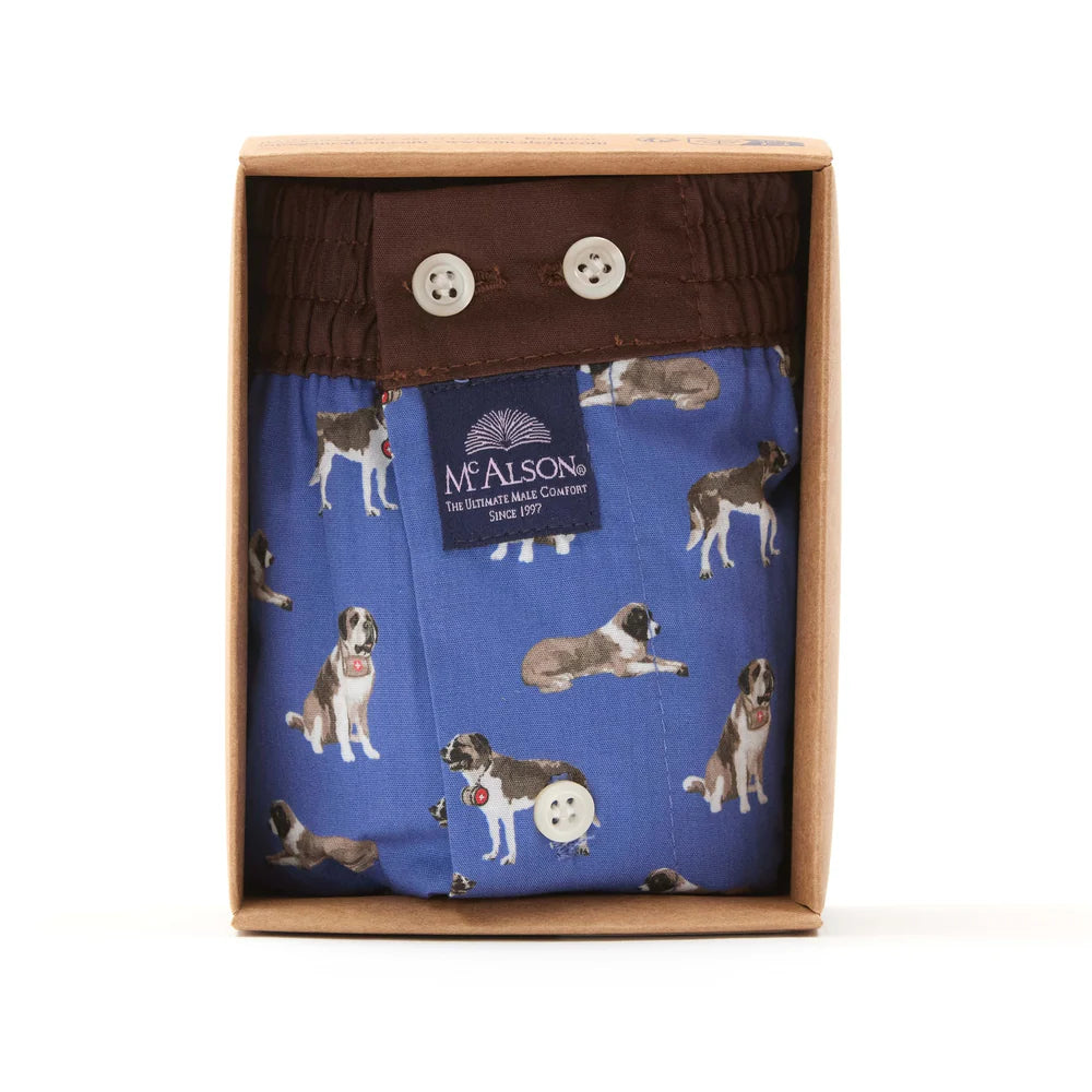 Boxer San Bernardo blu moro McAlson