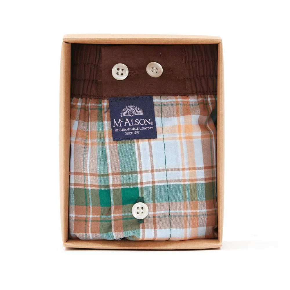 Boxer gingham moro McAlson
