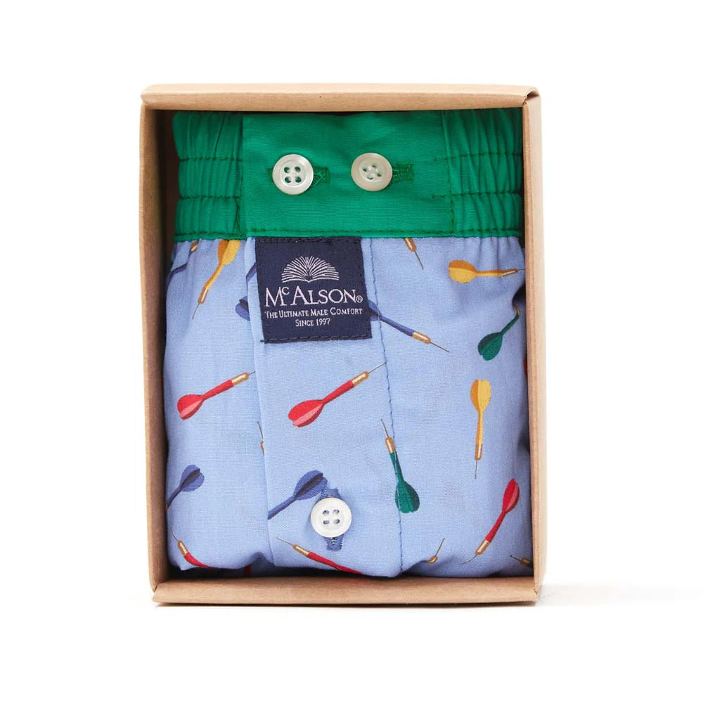 Boxer freccette light blue McAlson