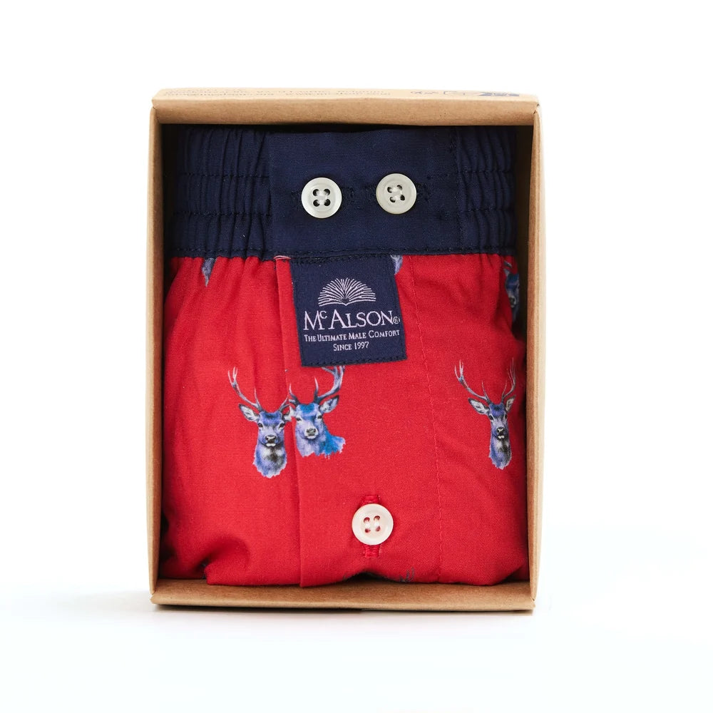 Boxer fantasia cervo rosso McAlson
