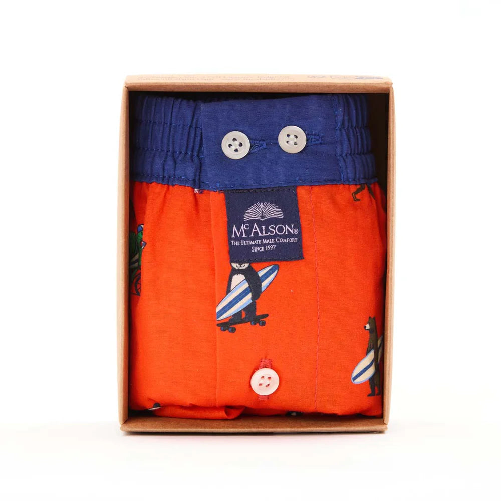 Boxer surf pals rosso McAlson