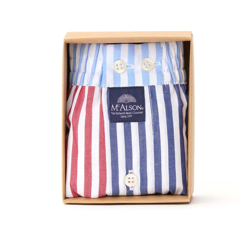 Boxer classico multi stripes McAlson