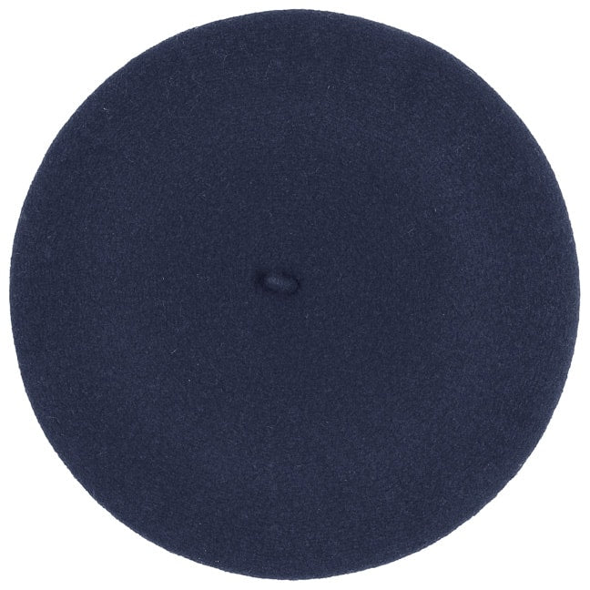 Basco lana cashmere blu Barascon