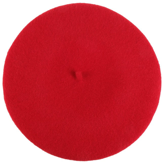 Basco lana cashmere rosso Barascon