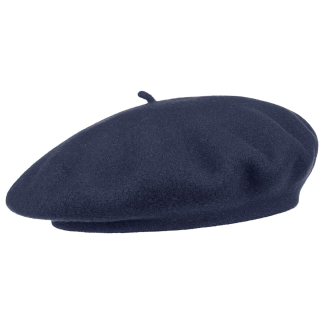 Basco lana cashmere blu Barascon