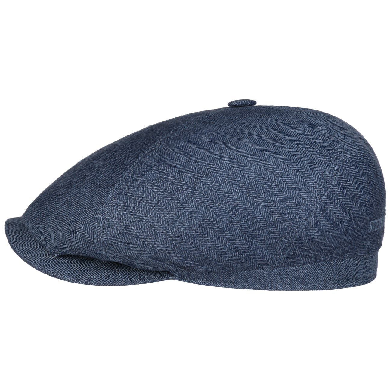 Coppola Brooklin 6 panel blu melange Stetson
