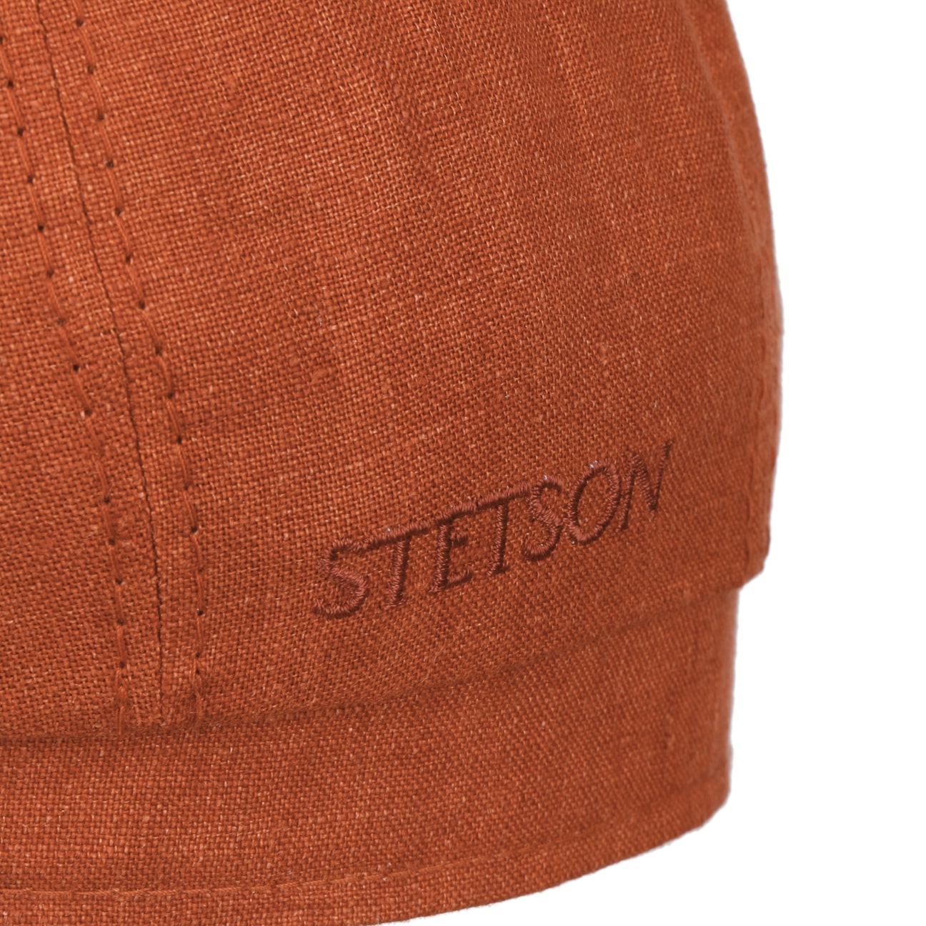 Coppola Bricksford flat 8 Panel lino rust Stetson