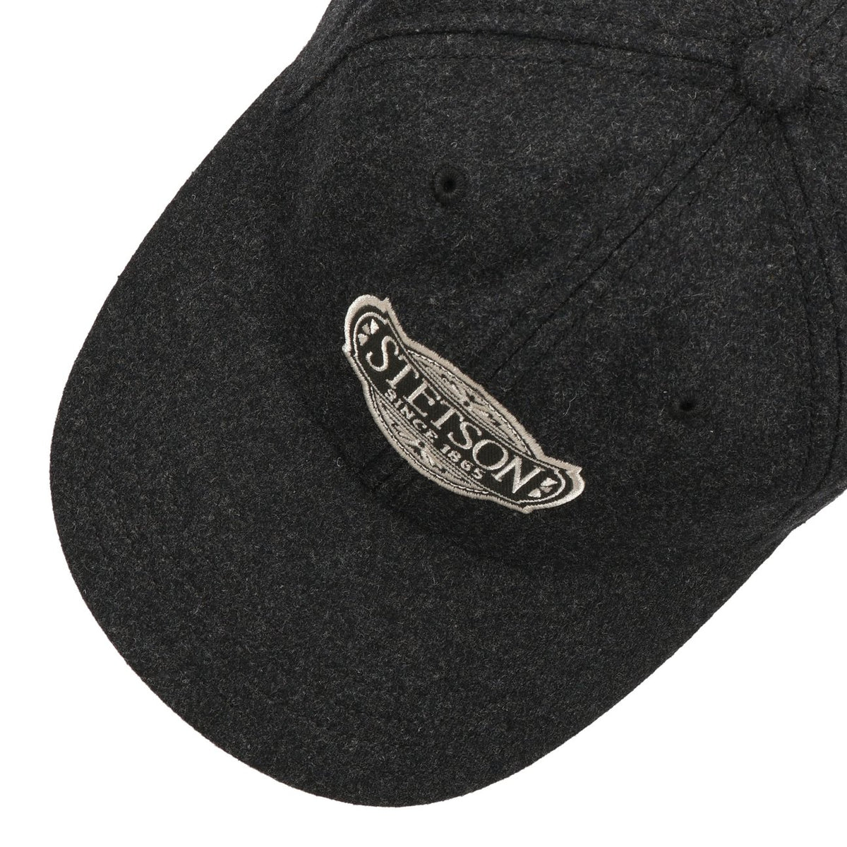 Cappellino Trucker lana Bralford antracite Stetson