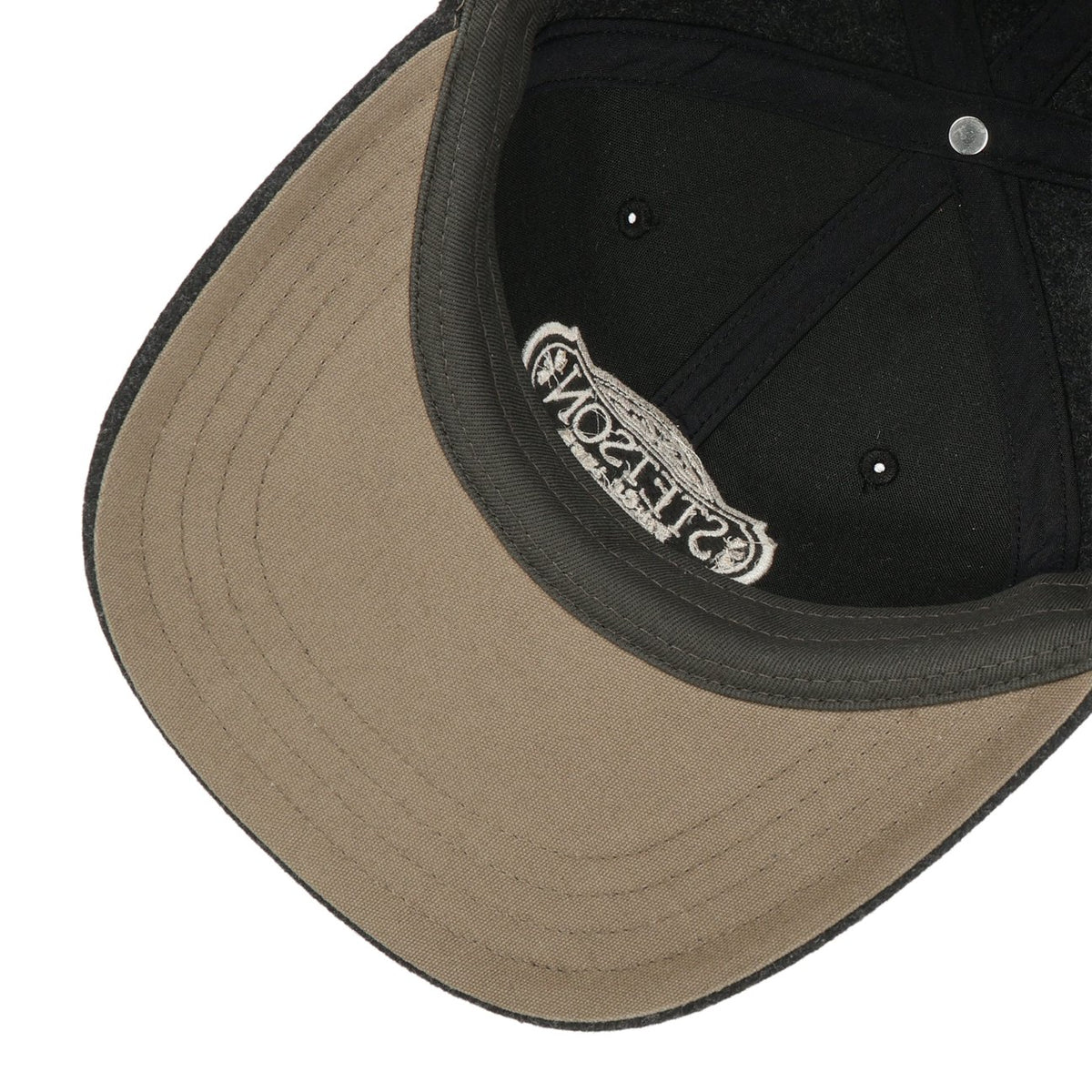 Cappellino Trucker lana Bralford antracite Stetson