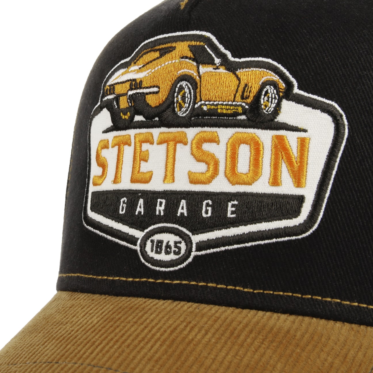 Cappellino Cord Peak Garage nero Stetson