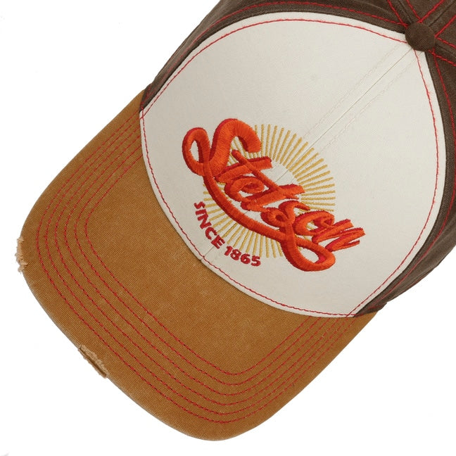 Cappellino Trucker Vintage distressed Stetson