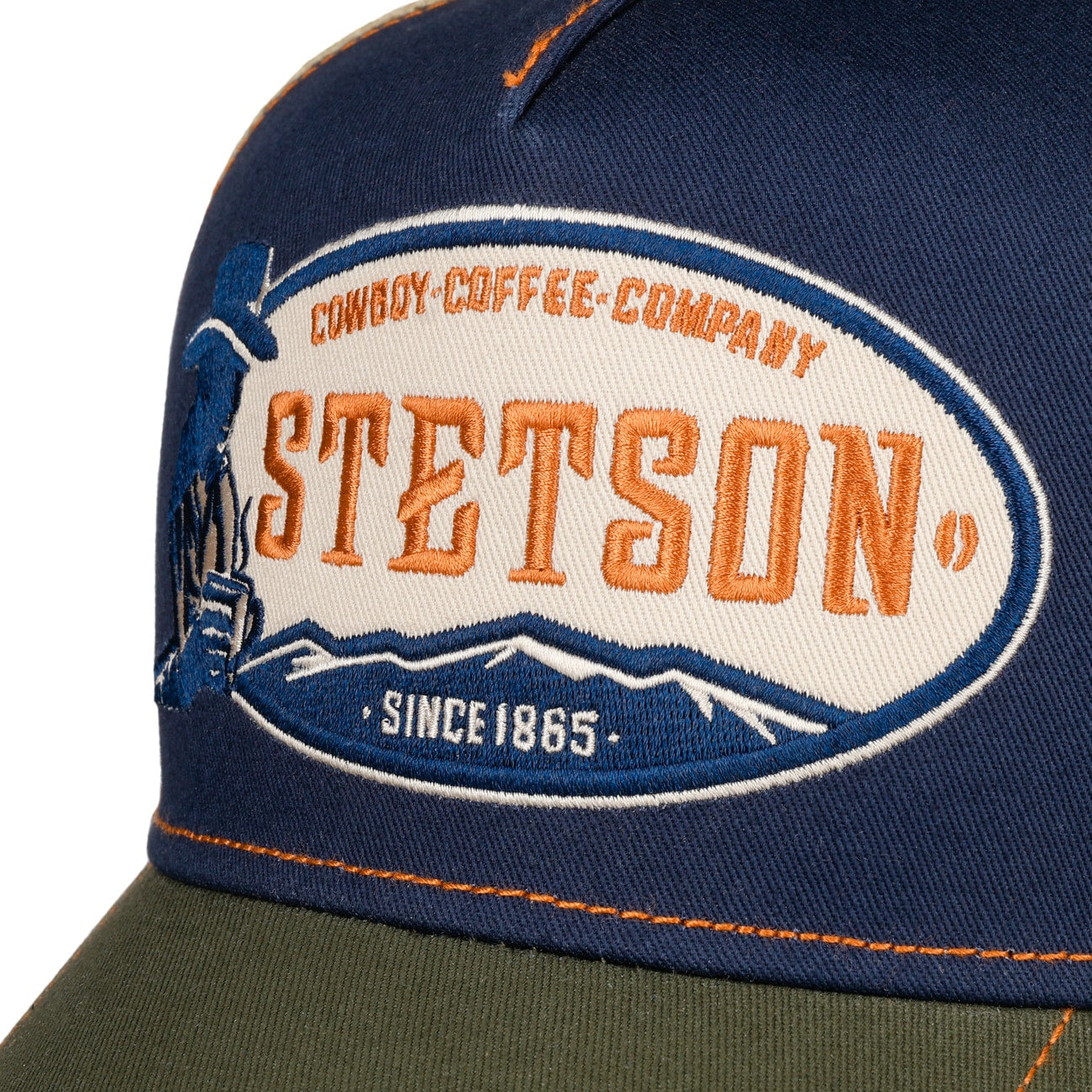 Cappellino Trucker Cap Cowboy Coffee Stetson