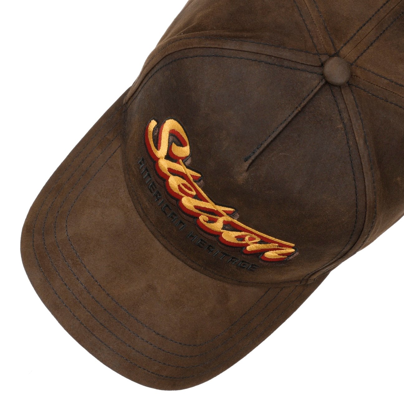 Cappellino Oily Goat Suede Stetson