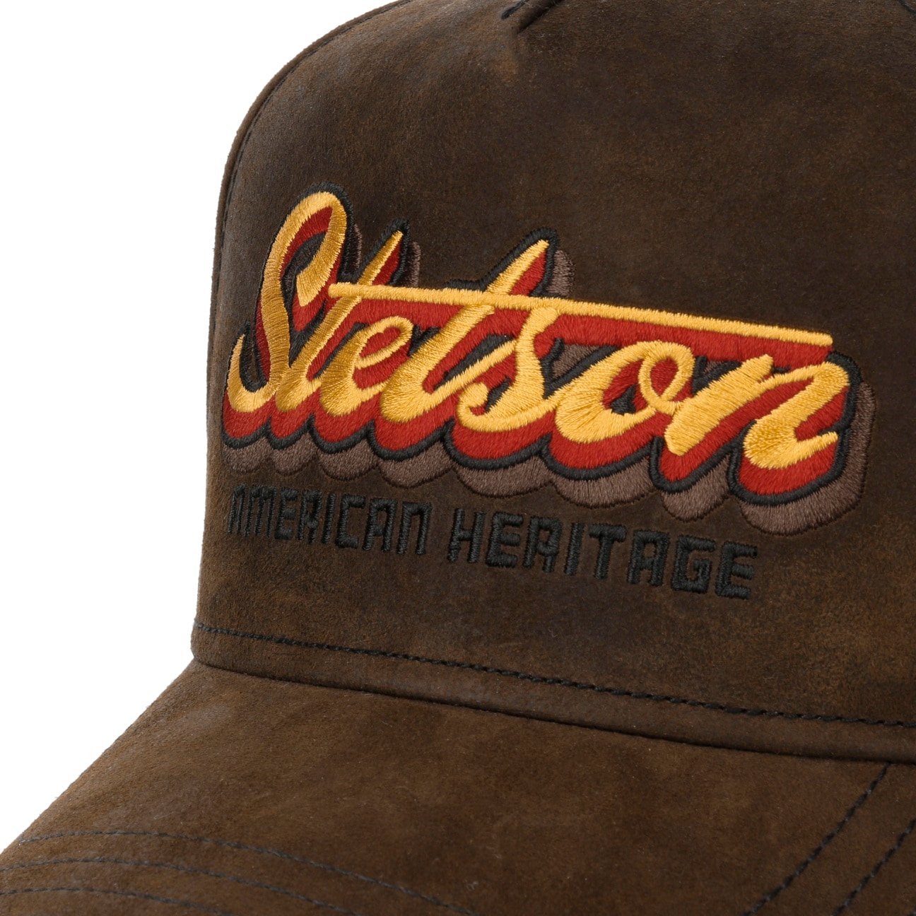 Cappellino Oily Goat Suede Stetson