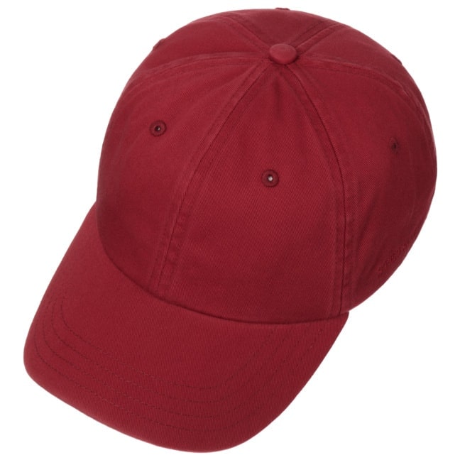 Cappellino da baseball rosso bordeaux Stetson