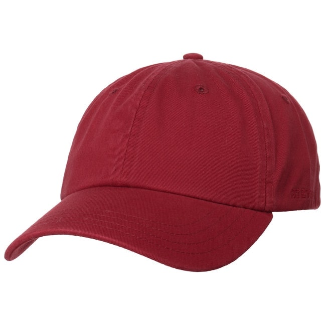 Cappellino da baseball rosso bordeaux Stetson