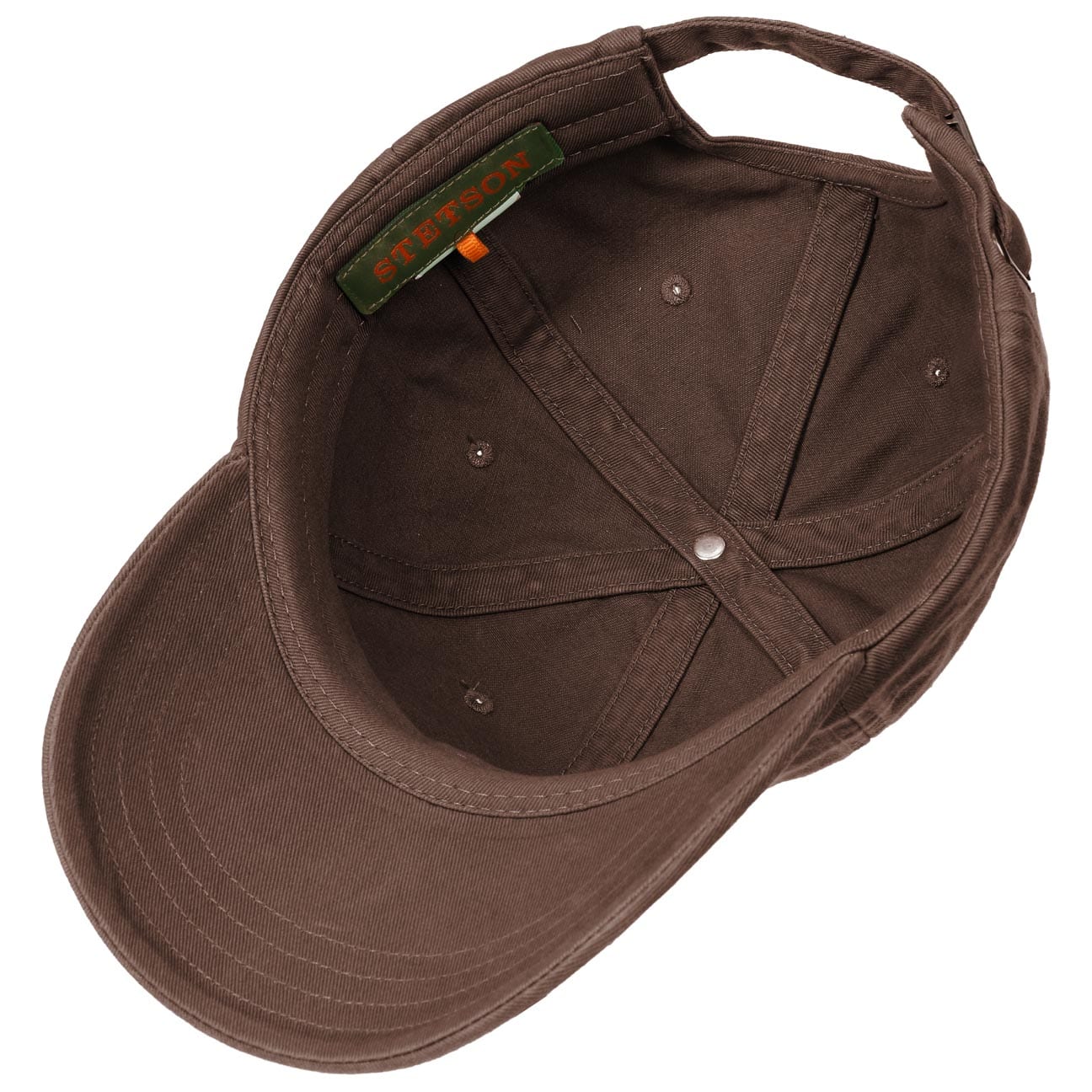 Cappellino da baseball marrone Stetson