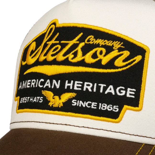 Cappellino Trucker American Heritage moro Stetson
