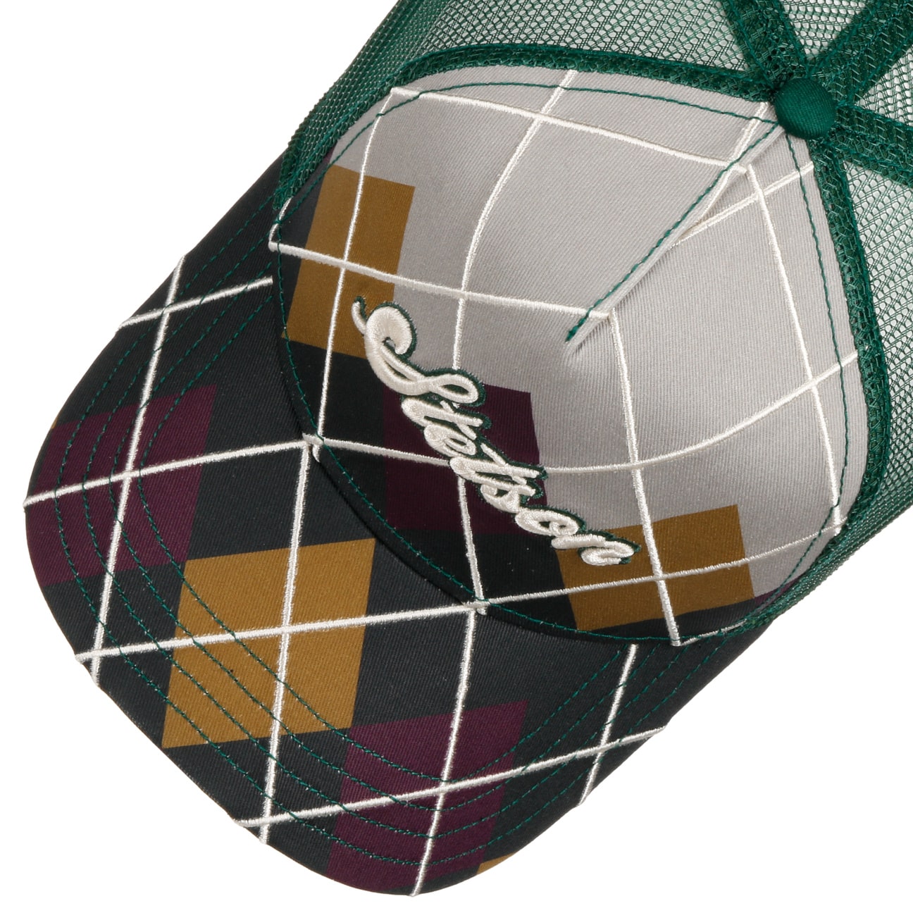 Cappellino Trucker Argyle Stetson