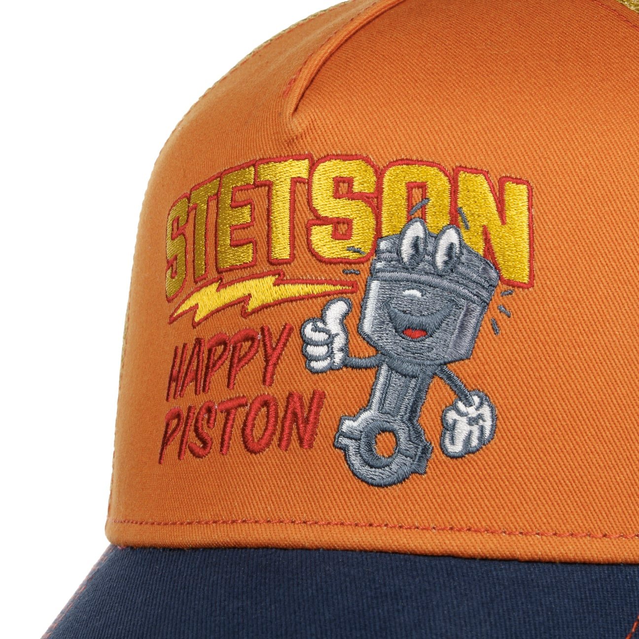 Cappellino Trucker Happy Piston Stetson