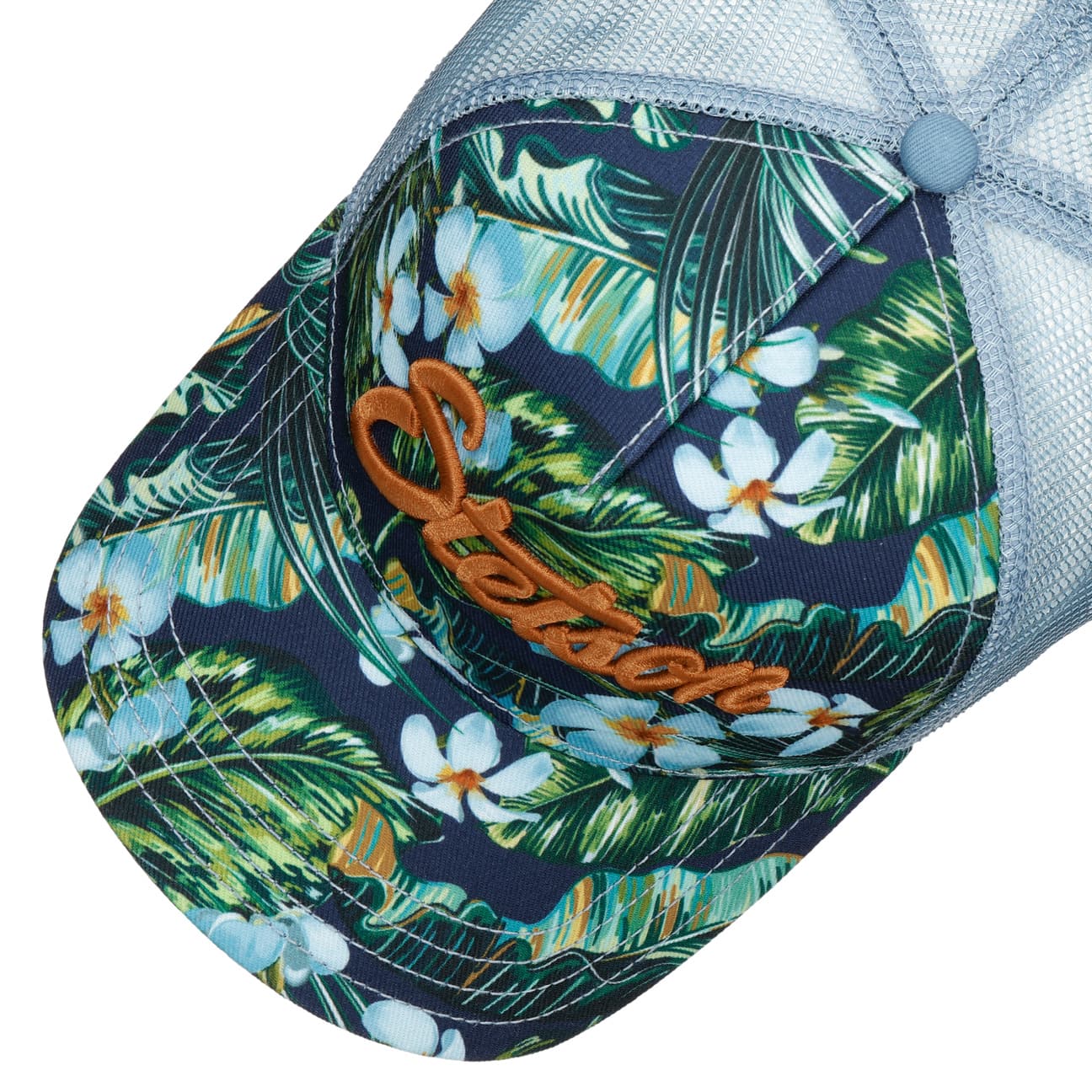 Cappellino Trucker Hawaii flower Stetson