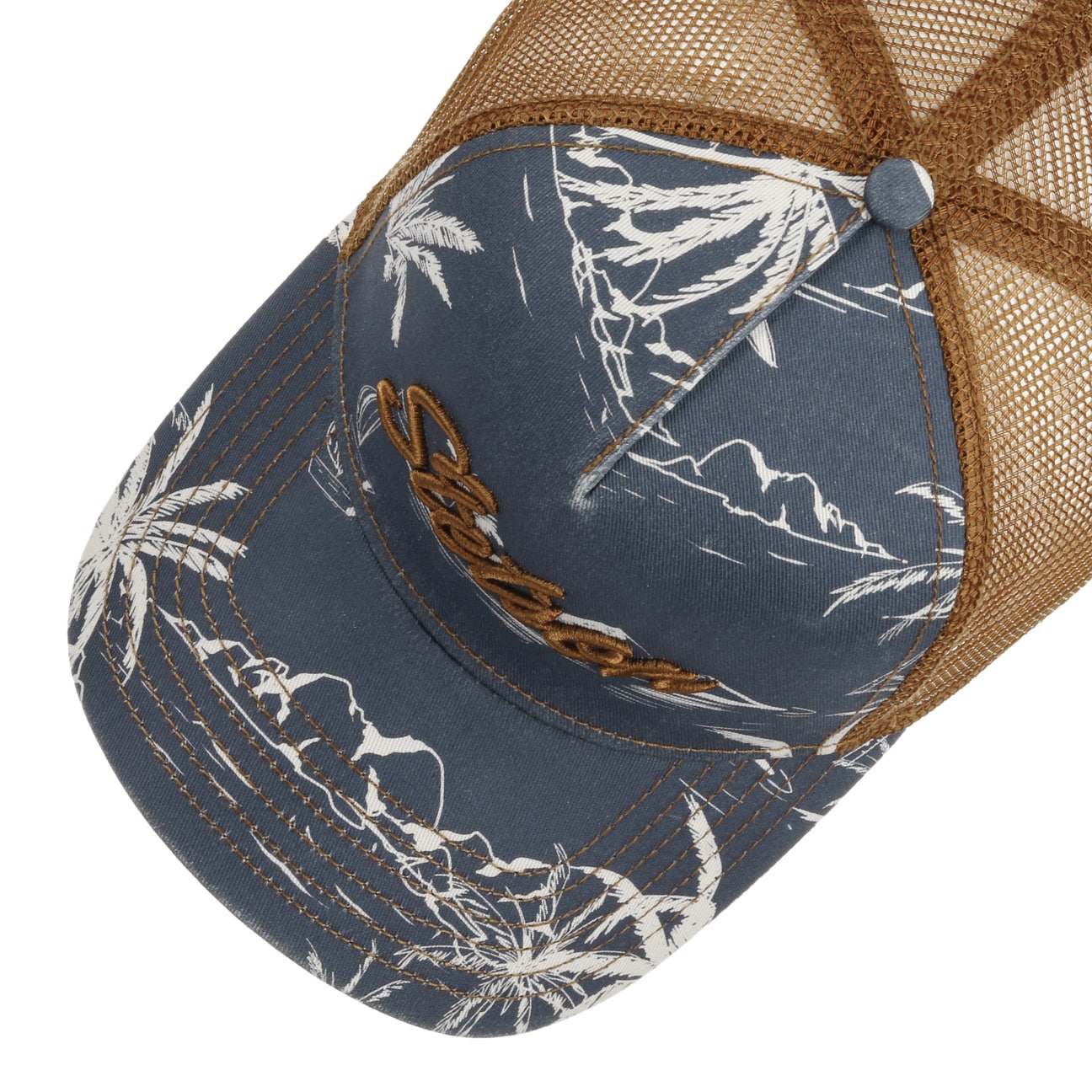Cappellino Trucker Minimal Alhoa print Stetson