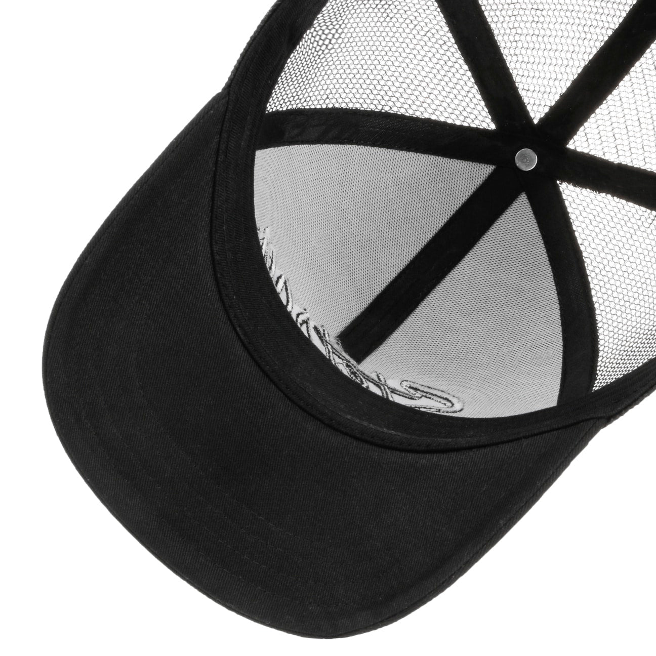 Cappellino Trucker monocromo nero Stetson