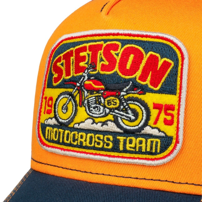 Cappellino Trucker Motocross Team Stetson