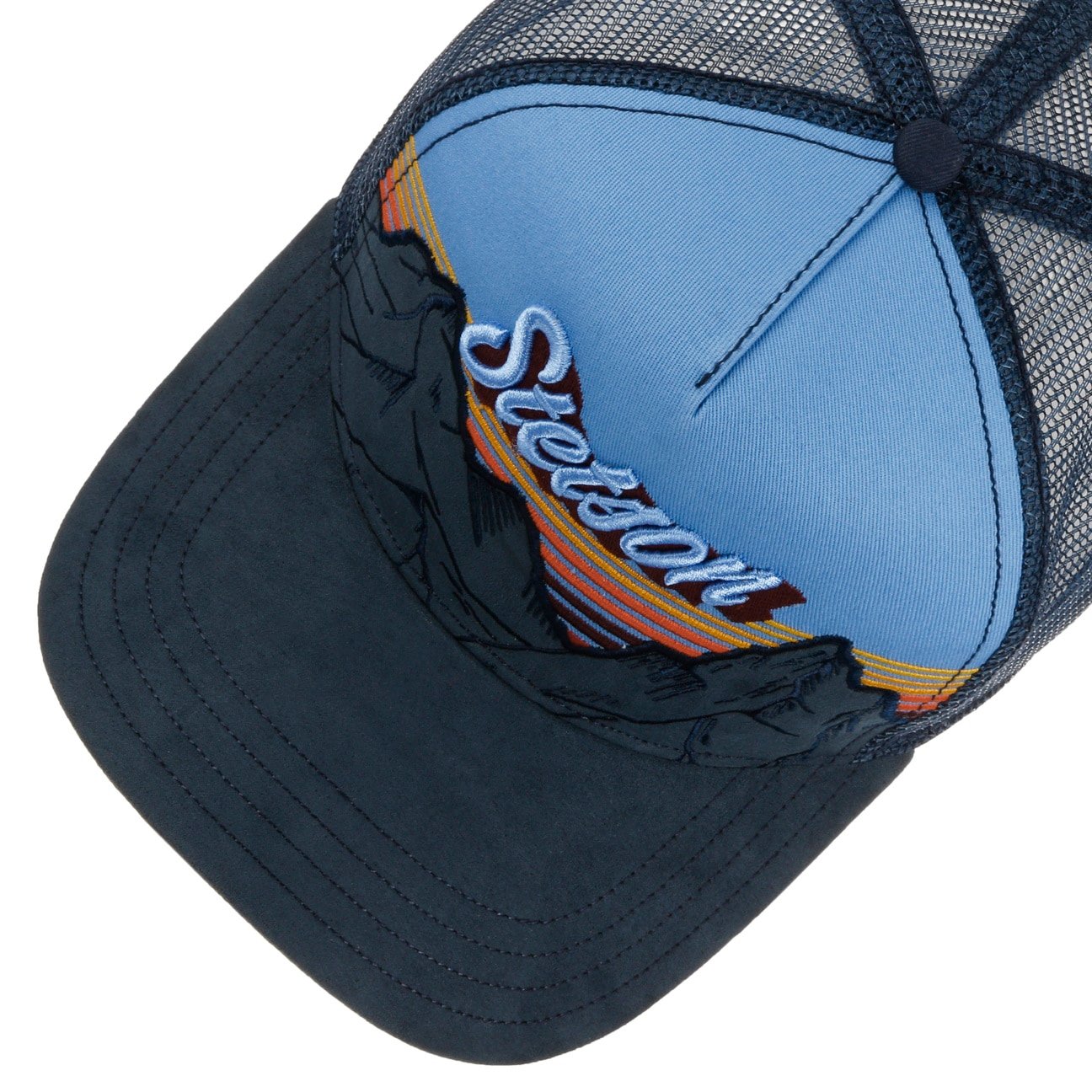 Cappellino Trucker Mountain mist Stetson