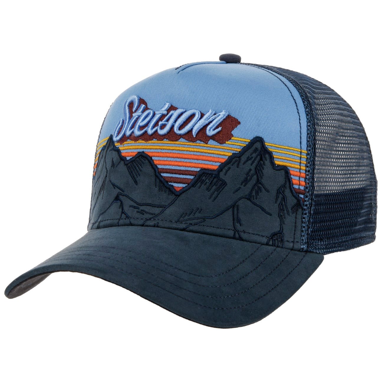 Cappellino Trucker Mountain mist Stetson