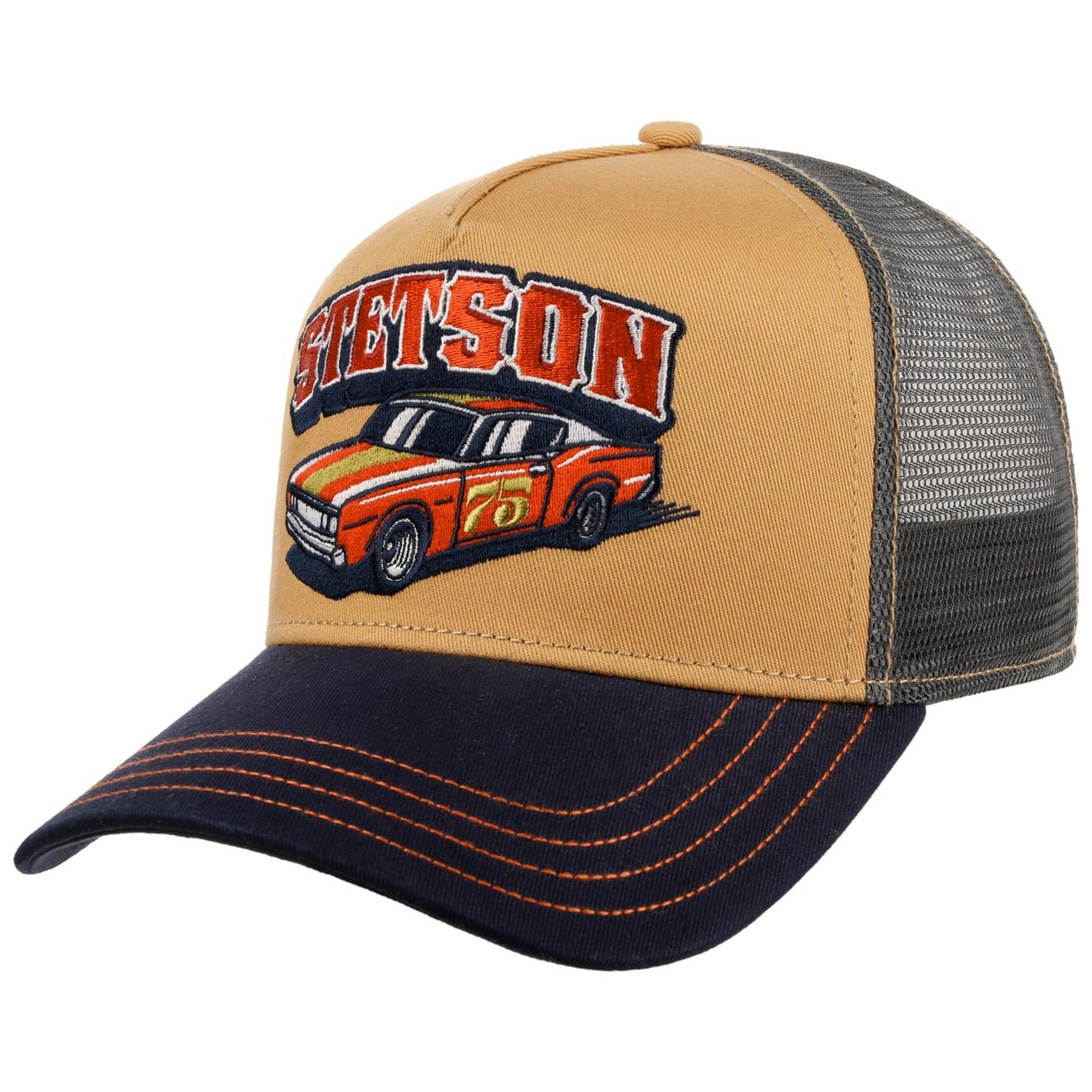 Cappellino Trucker Rising Sun Stetson