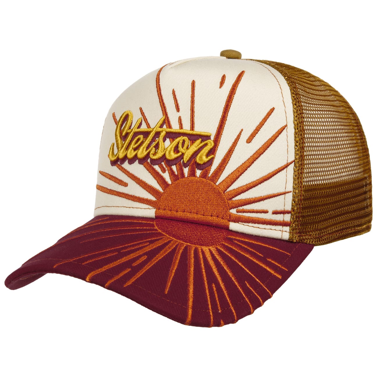 Cappellino Trucker Rising Sun Stetson